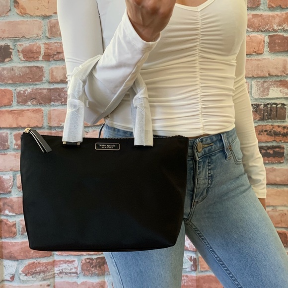 kate spade Handbags - Kate spade MINI insulated tote bag black in NYLON